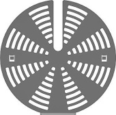 Комплект для уменьшения скорости потока вентилятора Smeg 3926