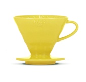 Воронка для кофе Hario VDC-02-YEL-UEX размер 02 V60, керамическая, цвет желтый