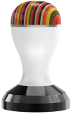 Темпер для кофе Pesado With Black Base 58,5 мм, color white/iris
