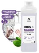 Щелочное моющее средство Grass "Bios K", бутыль 1 л