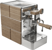 Кофемашина эспрессо Stone-Espresso Mine Premium Wood, Inox Wood, корпус дерево