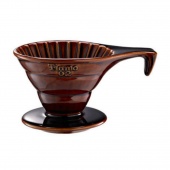 Воронка для кофе TIAMO HG5534BR керамическая, цвет коричневый