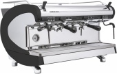 Кофемашина эспрессо рожковая Nuova Simonelli Aurelia Wave 2 group S 220V black+high groups+LED | интернет-магазин товаров для кофеен ТЕРРИТОРИЯ КОФЕ