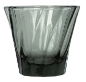 Стакан Loveramics Urban Glass Twisted Espresso G093-26B, объем 70 мл., черный