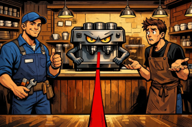 Кто, что и когда: полное разграничение ответственности за кофемашину между бариста и техническим сервисом