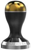 Темпер для кофе Pesado 58,5 мм, color black/gold