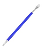 Латте-арт пен MOTTA 660B карандаш для этчинга из нержавеющей стали, цвет синий  