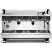 Кофемашина эспрессо рожковая Nuova Simonelli Aurelia Wave 2Gr V 220V white+high groups+LED | интернет-магазин товаров для кофеен ТЕРРИТОРИЯ КОФЕ