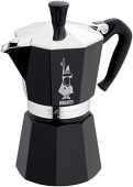 Гейзерная кофеварка Bialetti Moka Express чёрная на 6 порций 4953