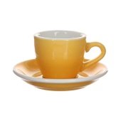 Кофейная пара Loveramics Egg желтый 80 мл 80-47BYE / 48BYE Yellow (чашка и блюдце)
