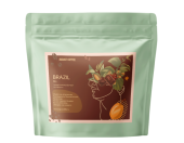 Brazil Rio AUGUST COFFEE (для эспрессо) кофе в зернах, упак. 200 г.