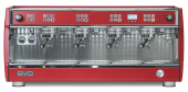 Кофемашина эспрессо рожковая Dalla Corte Evo2 Sparkling Red, 4 группы, красный, 1-MC-EVODUE-4-R-400