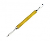 Ручка латте арт TIAMO HD0198GD из нержавеющей стали цвет золотой 
