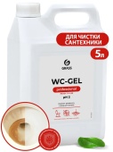 Средство для чистки сантехники Grass "WC-Gel", канистра 5,3 л