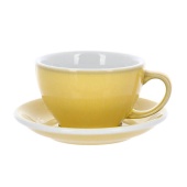 Кофейная пара Loveramics Egg сливочно-желтый 300 мл 300-106BBC / 141BBC Butter Cup (чашка и блюдце)