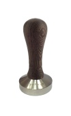 Темпер для кофе d58 JoeFrex Elegance heebcs58 классический, рукоятка дерево дуб, основание сталь