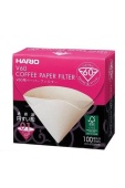 Фильтры бумажные неотбеленные для воронок HARIO  VCF-02-100MK, 100 шт., картонная коробка