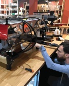 Замена электрического мотора помпы профессиональной кофемашины