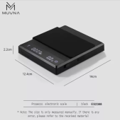 Кофейные весы MUVNA Psyche M-1, чёрные