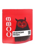 Индонезия Флорал СОВА (под фильтр) кофе в зернах, упак. 200 г.