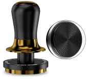 Пуш-темпер MHW-3BOMBER FlowLight Espresso Tamper, динамом. 58.35 мм, Black Gold, резьба, T7032G-OS