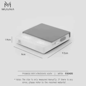 Кофейные весы MUVNA Psyche Mini, белые