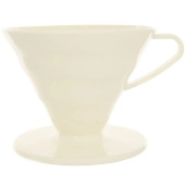 Воронка для кофе TIAMO AMG5499W пластиковая, размер V02, цвет белый