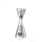 Джиггер Lumian Afrodite Alchemy L0387, серебро с гравировкой, ёмкость 30/45 мл