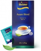 Чай в пакетиках чёрный Ассам Messmer Profi Line упак 25шт х 1,75гр