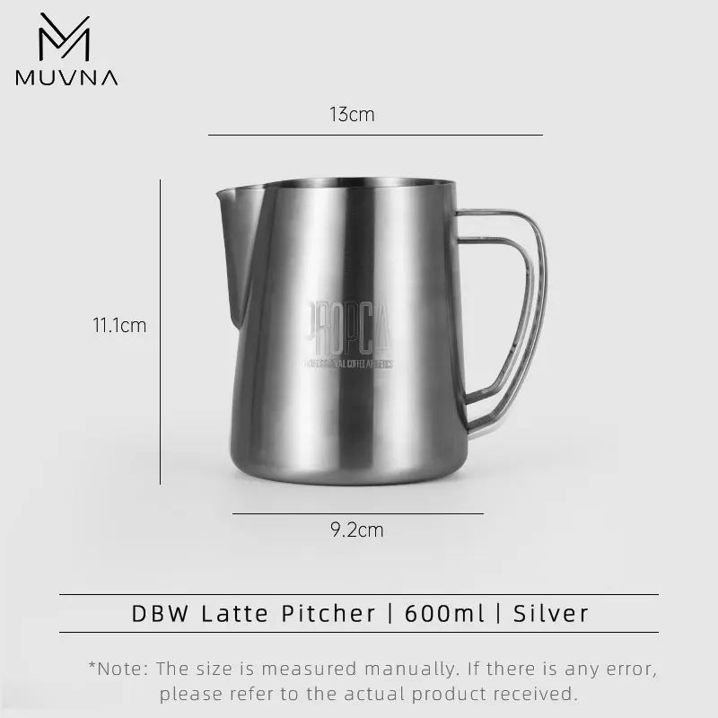 Питчер для молока MUVNA DBW Propca Lion 600 мл, стальной