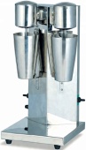 Миксер для коктейлей Enigma IBL-018 (IBM-018), 2 рожка, 2 стакана в комплекте, серебристый
