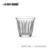 Стакан стеклянный прозрачный MHW-3BOMBER Wirght Cup transparent 130 ml, G5051