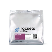 Colombia Aipe Alvarez ROCKETS COFFEE (для эспрессо) кофе в зернах, упак. 250 г.