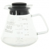 Сервировочный чайник TIAMO HG2302 стеклянный, объем 650 мл.