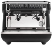 Кофемашина эспрессо рожковая Nuova Simonelli Appia Life Compact 2 gr V Black автомат, цвет чёрный