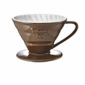 Воронка для кофе TIAMO HG5544BR керамическая, размер V02, цвет коричневый