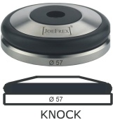 Основание для темпера D57 JoeFrex bk57, плоское knock, сталь