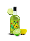 Лимон-лайм сироп Citrus bomb LIQUID JOY бутылка стекло 700 мл