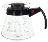 Сервировочный чайник TIAMO HG2314 объемом 450 мл, цвет черный