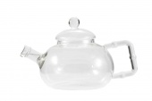 Чайник стеклянный "Люпин" с пружинкой-фильтром в носике, 600 мл