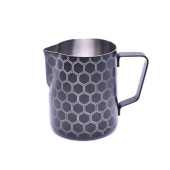 Питчер молочник для каппучино и латте JoeFrex Honeycomb (Соты) mk06xh, ёмкость 590 мл