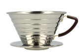 Воронка для кофе Kalita Stainless Wave Dripper 185