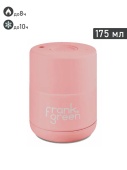 Термокружка Frank Green Ceramic арт. 5BDR4S1 розовый, объем 175 мл