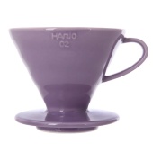 Воронка для кофе Hario VDC-02-PH-UEX размер 02 V60, керамическая, фиолетовая