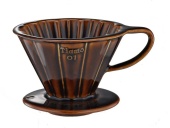 Воронка для кофе TIAMO HG5536BR керамическая, цвет коричневый