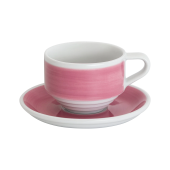 Кофейная пара Loveramics Deco, 165ml, цвет: pink handpaint C118-013BPP/C118-033BPP