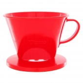 Воронка для кофе TIAMO HG5285 пластиковая 102 HS, цвет красный