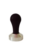 Темпер для кофе d58 JoeFrex Pop hpsbcs58, рукоятка из алюминия, цвет чёрный, основание алюминий