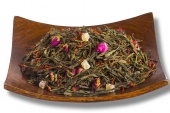 Зелёный чай с добавками Японский персик Griffiths Tea упак 500 гр