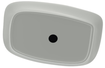 Прямоугольная тарелка MÖWE Ocean, Д285хШ195хВ20 мм, мятный глянец (2)
